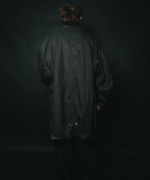 NineMicrophones(ナインマイクロフォンズ)の「LINED MODS PARKA(モッズコート・メンズ・ブラック/オリーブ・LARGE)」の9枚目の写真