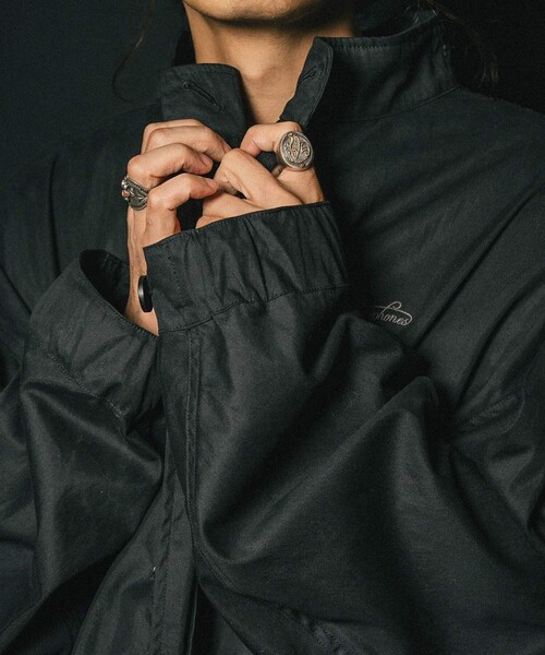 NineMicrophones(ナインマイクロフォンズ)の「LINED MODS PARKA(モッズコート・メンズ・ブラック/オリーブ・LARGE)」の12枚目の写真