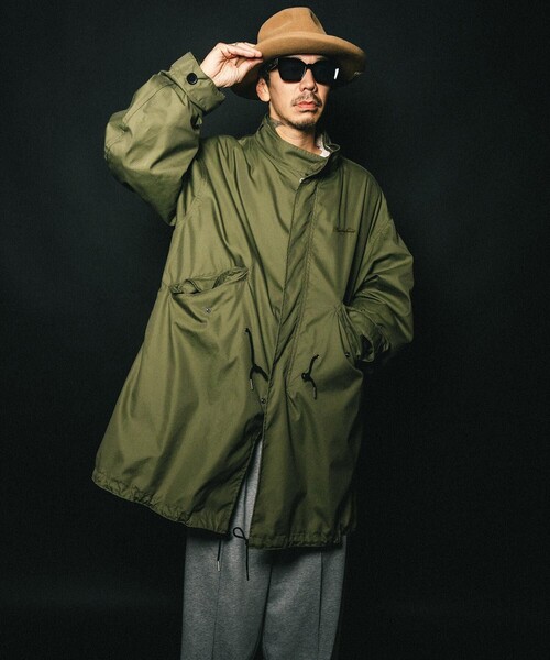 NineMicrophones(ナインマイクロフォンズ)の「LINED MODS PARKA(モッズコート・メンズ・ブラック/オリーブ・LARGE)」の21枚目の写真