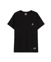 EVエンブレムパッチブラックTシャツ