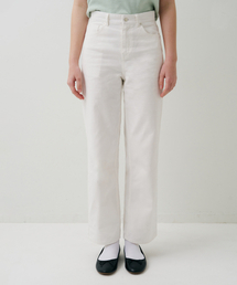 FIELDERS（フィールダーズ）の「REGULAR STRAIGHT FIT DENIM PANTS WHITE（デニムパンツ）」