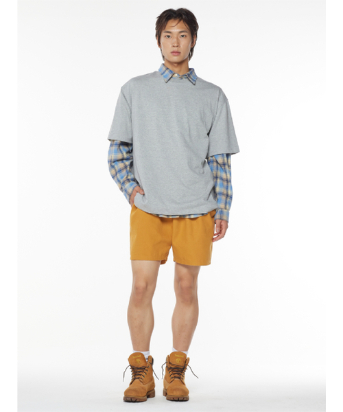 THESTORI（ザ・ストリ）の「[21.7oz / 8数] シンプルヘビーオーバーサイズ半袖Tシャツ（メランジ）（Tシャツ/カットソー・メンズ・その他・0(S)/1(M)/2(L)/3(XL)）」の5枚目の写真