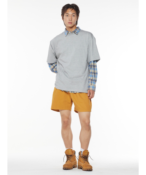 THESTORI（ザ・ストリ）の「[21.7oz / 8数] シンプルヘビーオーバーサイズ半袖Tシャツ（メランジ）（Tシャツ/カットソー・メンズ・その他・0(S)/1(M)/2(L)/3(XL)）」の6枚目の写真