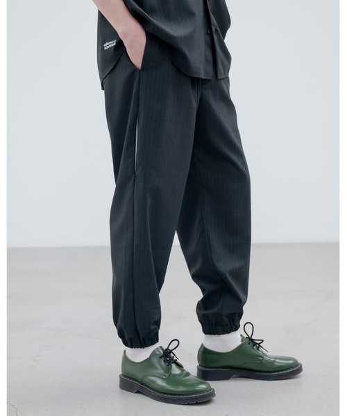 uniform experiment(ユニフォームエクスペリメント)の「STRETCH WOOL SIDE POCKET JOGGER PANTS(その他パンツ・メンズ・A/ブラック・1/2/3/5/4)」の10枚目の写真