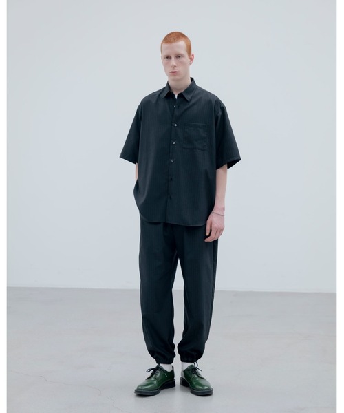 uniform experiment(ユニフォームエクスペリメント)の「STRETCH WOOL SIDE POCKET JOGGER PANTS(その他パンツ・メンズ・A/ブラック・1/2/3/5/4)」の11枚目の写真