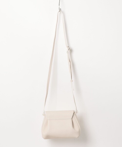 qualite(カリテ)の「シュリンクレザーミニショルダーバッグ【巾着袋付き】/ミニバッグ/レザーバッグ(ショルダーバッグ・レディース・ライム/ピンク/オフホワイト・フリー)」の12枚目の写真