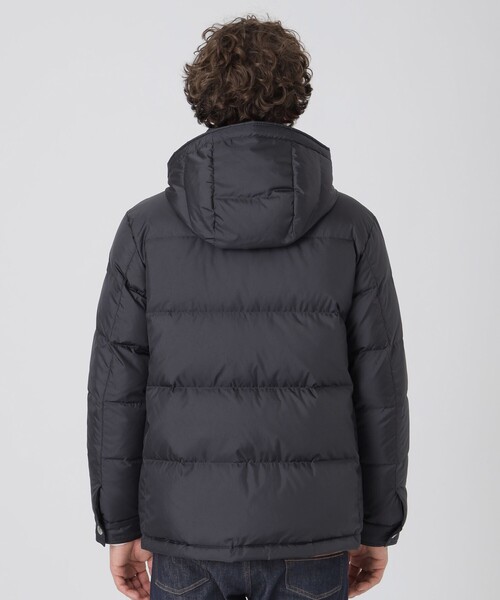 BLACK LABEL CRESTBRIDGE(ブラックレーベル・クレストブリッジ)の「クレストブリッジチェックコンビショートダウン(ダウンジャケット/コート・メンズ・ブラック/ネイビー/オフホワイト・XL/M/L)」の9枚目の写真