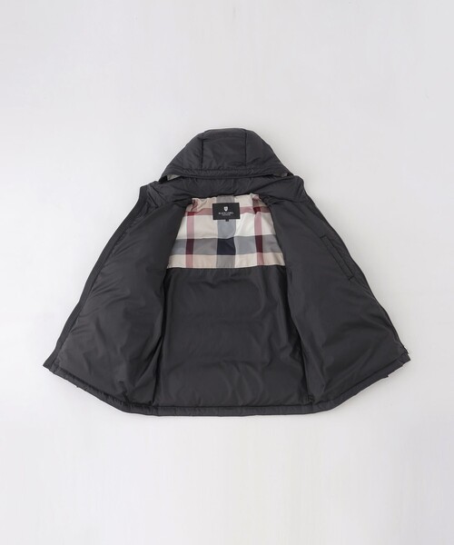 BLACK LABEL CRESTBRIDGE（ブラックレーベル・クレストブリッジ）の「クレストブリッジチェックコンビショートダウン（ダウンジャケット/コート・メンズ・ブラック/ネイビー/オフホワイト・XL/M/L）」の5枚目の写真