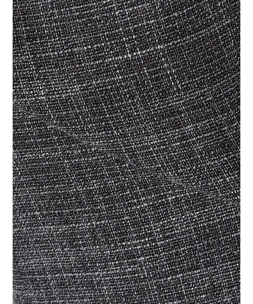 SUIT SQUARE(スーツスクエア)の「タックテーパードパンツ ウォッシャブル ストレッチ スラブシャンブレー 織柄 anysy(スラックス・レディース・ブラック・40(11号)/38(9号)/36(7号))」の7枚目の写真