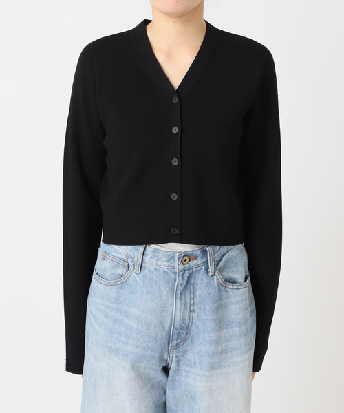 plage（プラージュ）の「Minimal Knit カーディガン（カーディガン/ボレロ・レディース・ブラック/キャメル・FREE）」の20枚目の写真