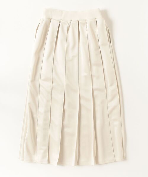 ESSENTIAL（エッセンシャル）の「ブライトキングプリーツスカート（スカート・レディース・アイボリー/ネイビー・36/38）」の3枚目の写真