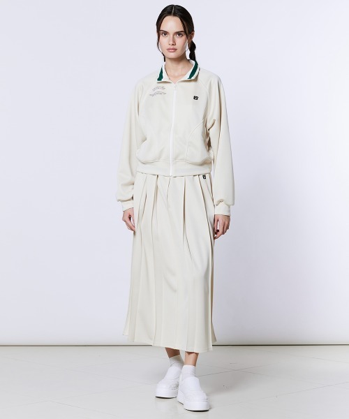 ESSENTIAL（エッセンシャル）の「ブライトキングプリーツスカート（スカート・レディース・アイボリー/ネイビー・36/38）」の15枚目の写真