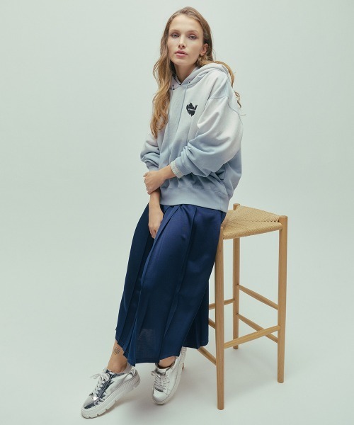 ESSENTIAL（エッセンシャル）の「ブライトキングプリーツスカート（スカート・レディース・アイボリー/ネイビー・36/38）」の18枚目の写真