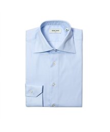 PRODESHIRT（プロデシャツ）の「[スリム]ワイドカラー ドレスシャツ (ブルー)（ビジネスシャツ）」