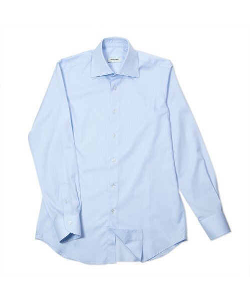 PRODESHIRT（プロデシャツ）の「[スリム]ワイドカラー ドレスシャツ (ブルー)（ビジネスシャツ・メンズ・その他・M/L/XL/XXL）」の2枚目の写真