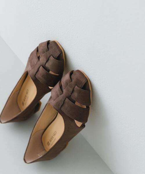 RODE SKO（ロデスコ）の「『MADE IN JAPAN』 1.5センチグルカパンプス（パンプス・レディース・ブラウン/アイボリー/イエロー系その他・36/37/38）」の4枚目の写真