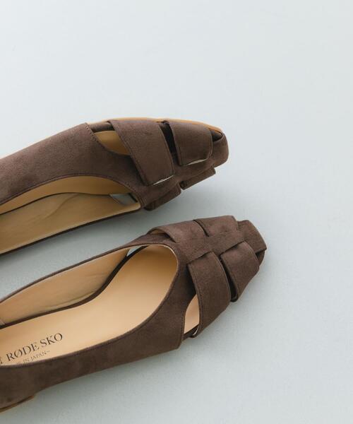 RODE SKO（ロデスコ）の「『MADE IN JAPAN』 1.5センチグルカパンプス（パンプス・レディース・ブラウン/アイボリー/イエロー系その他・36/37/38）」の6枚目の写真