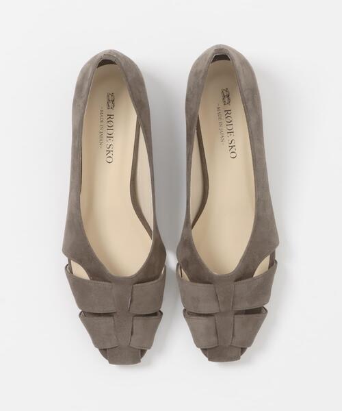 RODE SKO（ロデスコ）の「『MADE IN JAPAN』 1.5センチグルカパンプス（パンプス・レディース・ブラウン/アイボリー/イエロー系その他・36/37/38）」の11枚目の写真