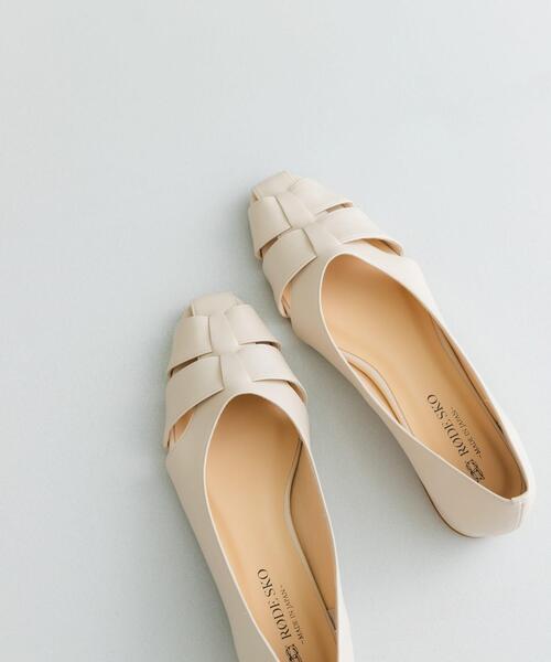 RODE SKO（ロデスコ）の「『MADE IN JAPAN』 1.5センチグルカパンプス（パンプス・レディース・ブラウン/アイボリー/イエロー系その他・36/37/38）」の14枚目の写真