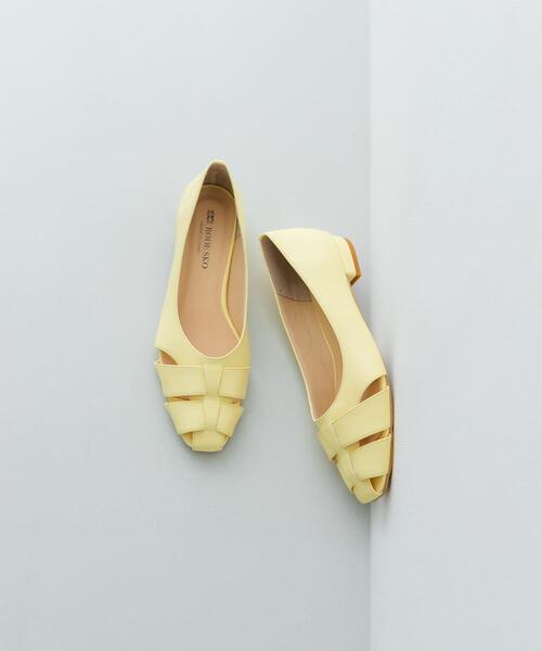 RODE SKO（ロデスコ）の「『MADE IN JAPAN』 1.5センチグルカパンプス（パンプス・レディース・ブラウン/アイボリー/イエロー系その他・36/37/38）」の22枚目の写真