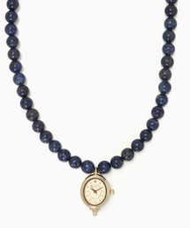HIDAKA（ヒダカ）の「HIDAKA / ヒダカ ORBIT WATCH NECKLACE LAPIS（ネックレス）」