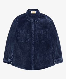 GOLDEN SNSHINE（ゴールデン サンシャイン）の「Corduroy washed shirts_Navy（シャツ/ブラウス）」