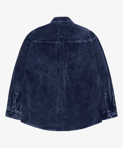 GOLDEN SNSHINE(ゴールデン サンシャイン)の「Corduroy washed shirts_Navy(シャツ/ブラウス・レディース・その他・M/L)」の2枚目の写真