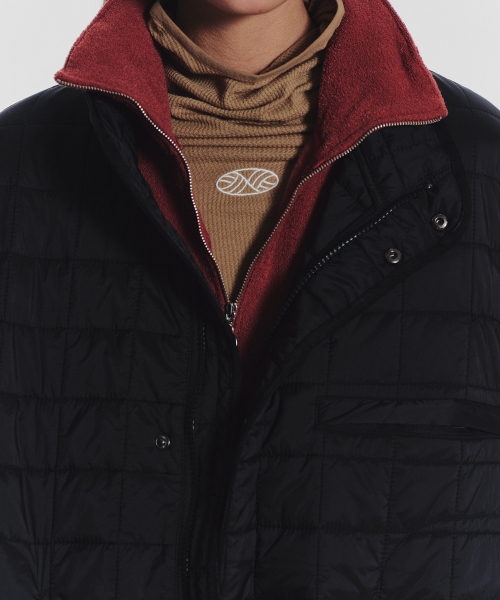MENASOO(ミナス)の「MNS Line Quilting Vest_Black(ダウンベスト・レディース・ブラック・1/2)」の10枚目の写真