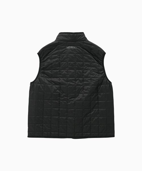 MENASOO(ミナス)の「MNS Line Quilting Vest_Black(ダウンベスト・レディース・ブラック・1/2)」の15枚目の写真