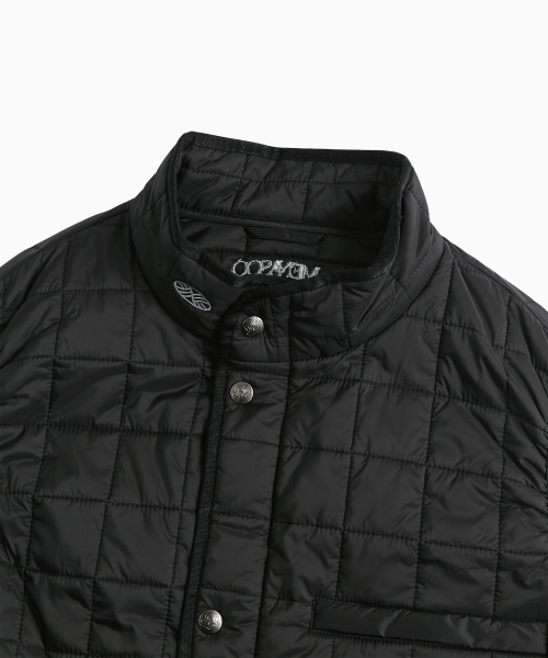 MENASOO(ミナス)の「MNS Line Quilting Vest_Black(ダウンベスト・レディース・ブラック・1/2)」の16枚目の写真