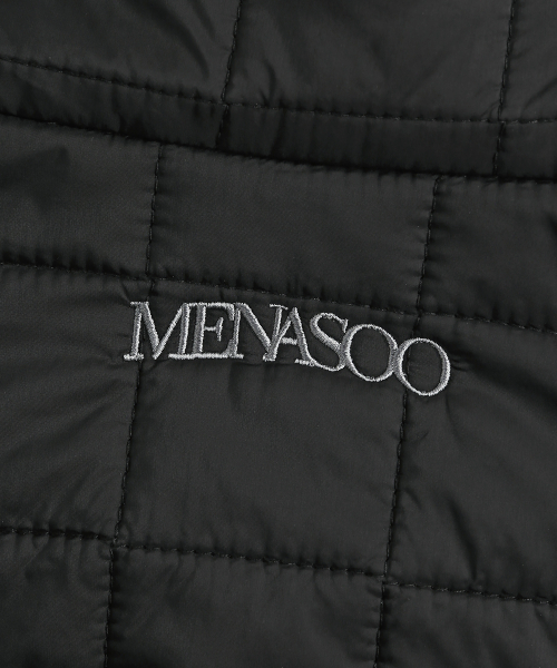 MENASOO(ミナス)の「MNS Line Quilting Vest_Black(ダウンベスト・レディース・ブラック・1/2)」の22枚目の写真