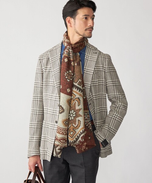 SHIPS: イタリア製 ライト ウェイト トライバル ストール（ストール