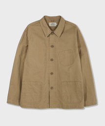 AMFEAST（アンフィースト）の「ヴィンテージ ITA フレンチワークジャケット ベージュ（その他アウター）」