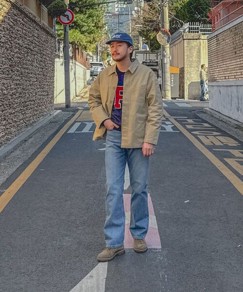 AMFEAST(アンフィースト)の「ヴィンテージ ITA フレンチワークジャケット ベージュ(その他アウター・メンズ・その他・SMALL/MEDIUM/LARGE/X-LARGE)」の14枚目の写真