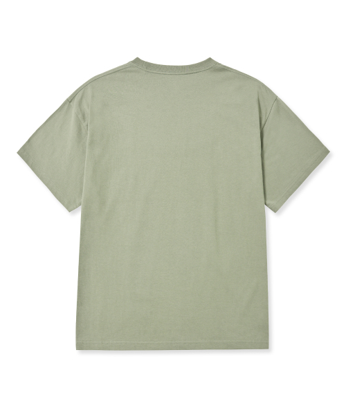 BROWNBREATH（ブラウンブレス）の「グラウンドワーク タグ T シャツ - カーキ（Tシャツ/カットソー・レディース・その他・S/M/L/XL）」の2枚目の写真