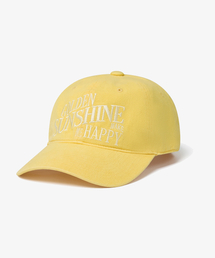 GOLDEN SNSHINE（ゴールデン サンシャイン）の「Happiness washed 6p cap_Corn yellow（キャップ）」