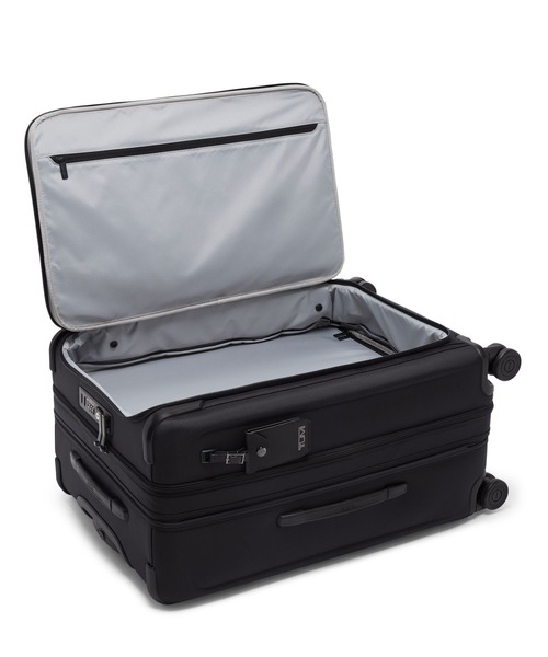 TUMI(トゥミ)の「TUMI ALPHA(アルファ) ミディアム・デュアル・アクセス・エクスパンダブル・チェックイン スーツケース 5泊~8泊程度(スーツケース/キャリーバッグ・メンズ・ブラック・FREE)」の4枚目の写真
