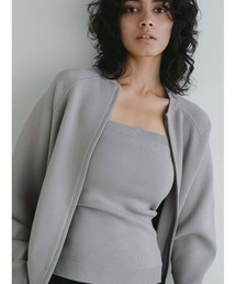 HER.（ハー）の「ニットジップアップブルゾン（ニット/セーター）」