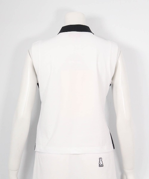 archivio(アルチビオ)の「<LADIES>前後異素材ノースリロゴプルオーバー(タンクトップ・レディース・ホワイト/ブラウン/ブラック・L/M/S)」の11枚目の写真