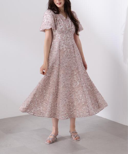 PROPORTION BODY DRESSING（プロポーションボディドレッシング）の「＜Ｌ＞シアージャガードレディワンピース / 1216140201（ワンピース・レディース・ブルー/ピンク・MEDIUM/P/S/SMALL）」の4枚目の写真