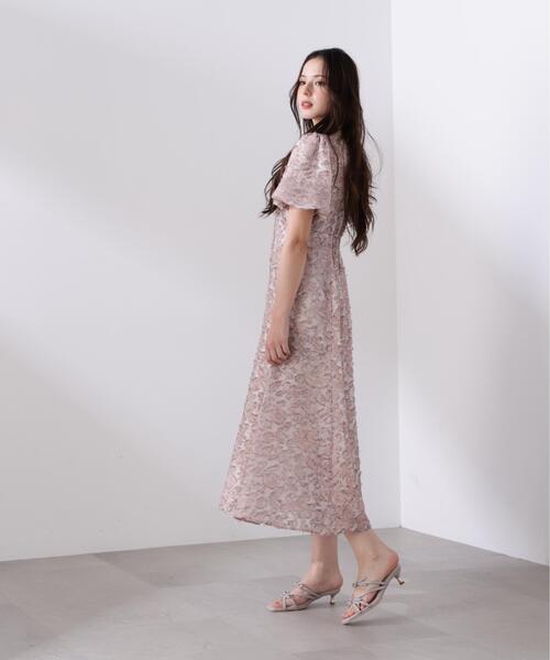 PROPORTION BODY DRESSING（プロポーションボディドレッシング）の「＜Ｌ＞シアージャガードレディワンピース / 1216140201（ワンピース・レディース・ブルー/ピンク・MEDIUM/P/S/SMALL）」の6枚目の写真