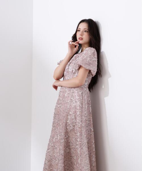 PROPORTION BODY DRESSING（プロポーションボディドレッシング）の「＜Ｌ＞シアージャガードレディワンピース / 1216140201（ワンピース・レディース・ブルー/ピンク・MEDIUM/P/S/SMALL）」の9枚目の写真