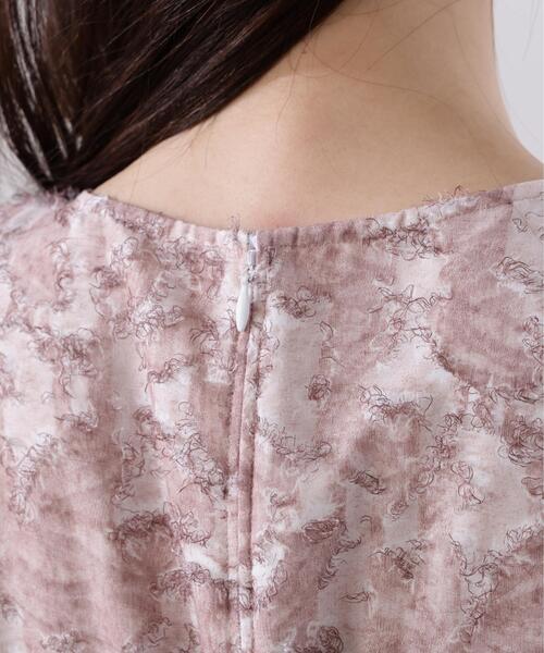 PROPORTION BODY DRESSING（プロポーションボディドレッシング）の「＜Ｌ＞シアージャガードレディワンピース / 1216140201（ワンピース・レディース・ブルー/ピンク・MEDIUM/P/S/SMALL）」の15枚目の写真