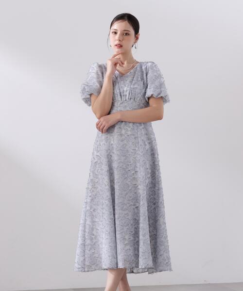 PROPORTION BODY DRESSING（プロポーションボディドレッシング）の「＜Ｌ＞シアージャガードレディワンピース / 1216140201（ワンピース・レディース・ブルー/ピンク・MEDIUM/P/S/SMALL）」の21枚目の写真