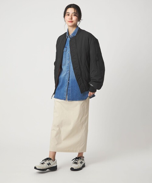 セール】＜New Balance＞NB GREY ボンバージャケット（MA-1）｜New