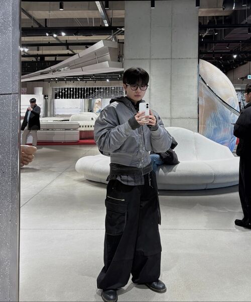 KICHUL（キチョル）の「Vintage Zip Cargo Balloon Pants (Washed Black)（その他パンツ・レディース・その他・SMALL/MEDIUM/LARGE）」の9枚目の写真