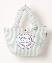 CONVERSE（コンバース）の「【CONVERSE】OG STRIPE PUFFING LUNCH TOTE /オサムグッズコラボ ストライプ ランチトートバッグ（トートバッグ）」