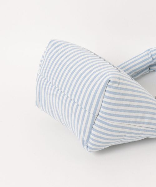 CONVERSE(コンバース)の「【CONVERSE】OG STRIPE PUFFING LUNCH TOTE /オサムグッズコラボ ストライプ ランチトートバッグ(トートバッグ・メンズ・グリーン/ピンク/イエロー/サックスブルー・FREE)」の6枚目の写真