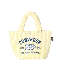 【CONVERSE】OG STRIPE PUFFING LUNCH TOTE /オサムグッズコラボ ストライプ ランチトートバッグ