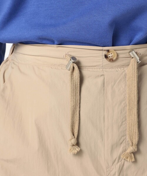 Grand PARK(グランドパーク)の「【BROOKLYN OVERALL】ナイロンギャザー カーゴスカート(スカート・レディース・カーキ/ネイビー/ベージュ・FREE)」の14枚目の写真